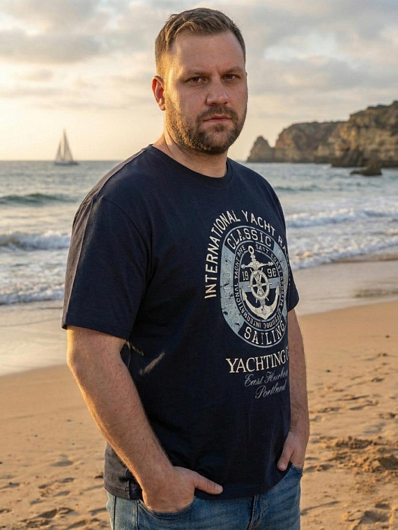 футболка мужская