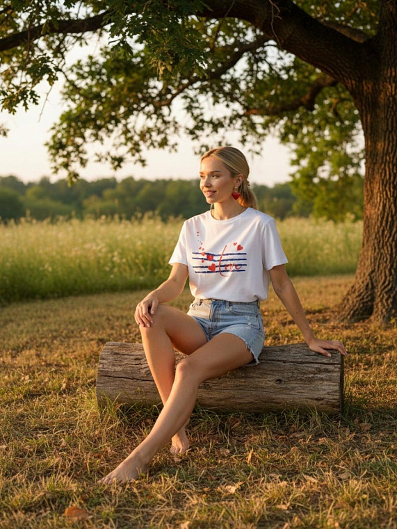 футболка женская