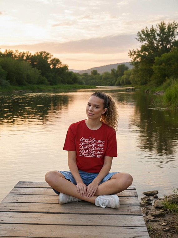 футболка женская